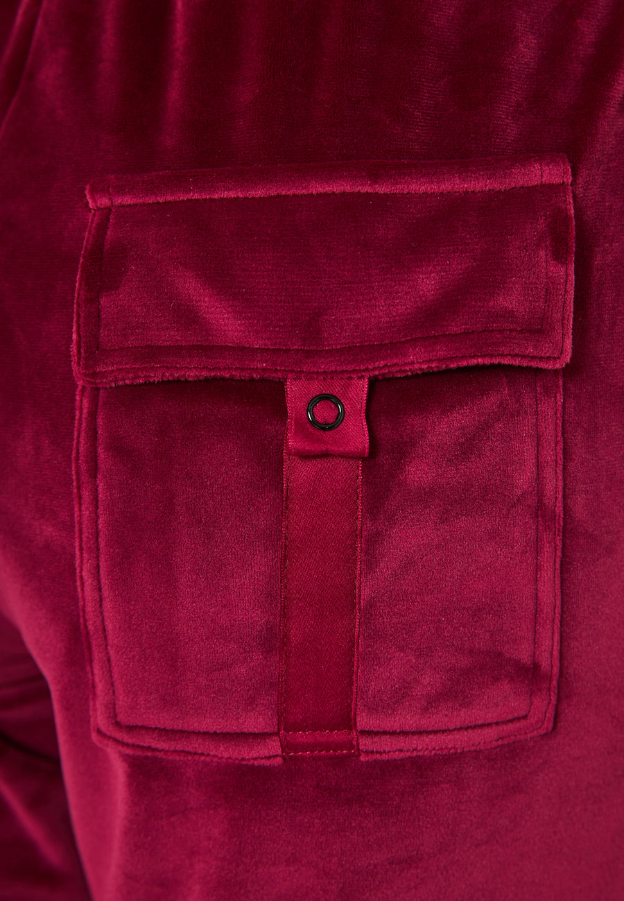 Pantaloni jogging evazați pentru femei, din velur