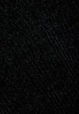 Rochie tricotată cu guler înalt