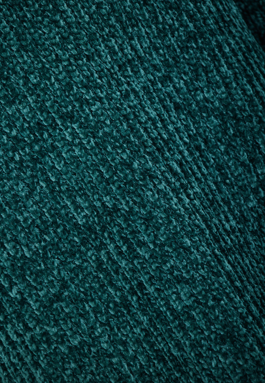 Rochie tricotată cu guler înalt