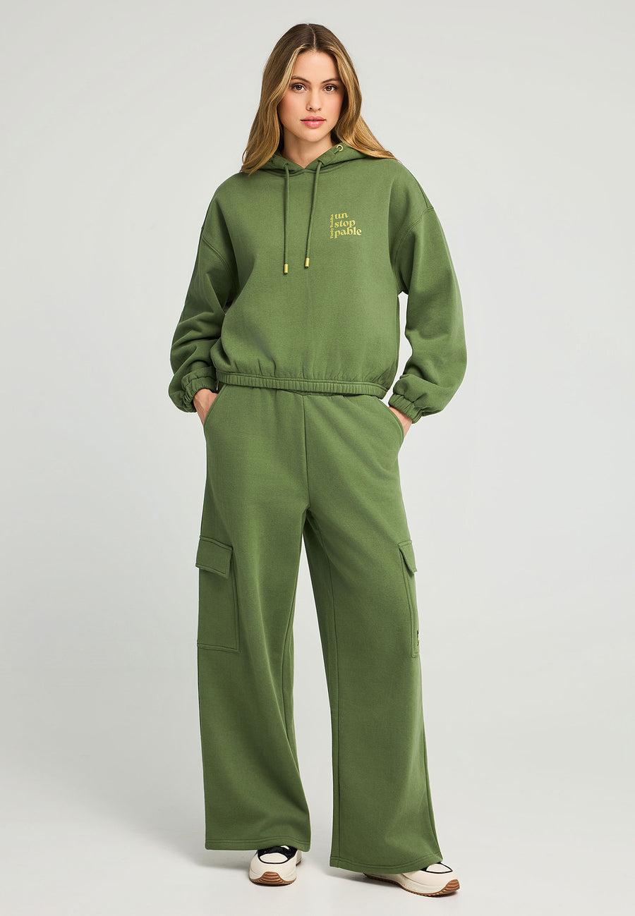 Pantaloni cargo jogger cu buzunare