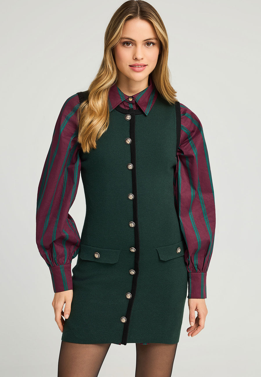 Rochie mini tricotată