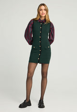 Rochie mini tricotată