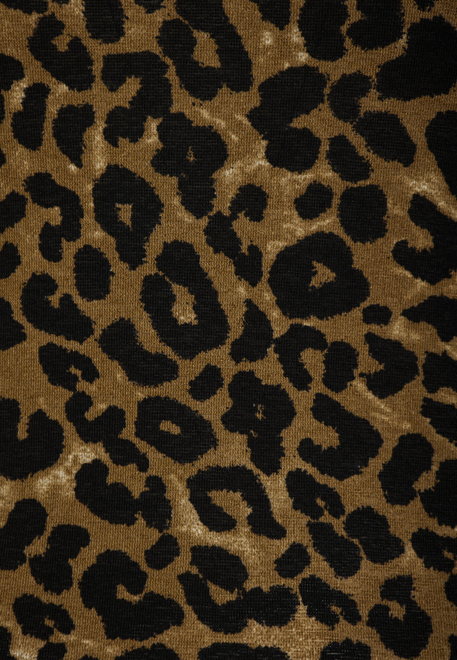 Top de damă cu imprimeu animal