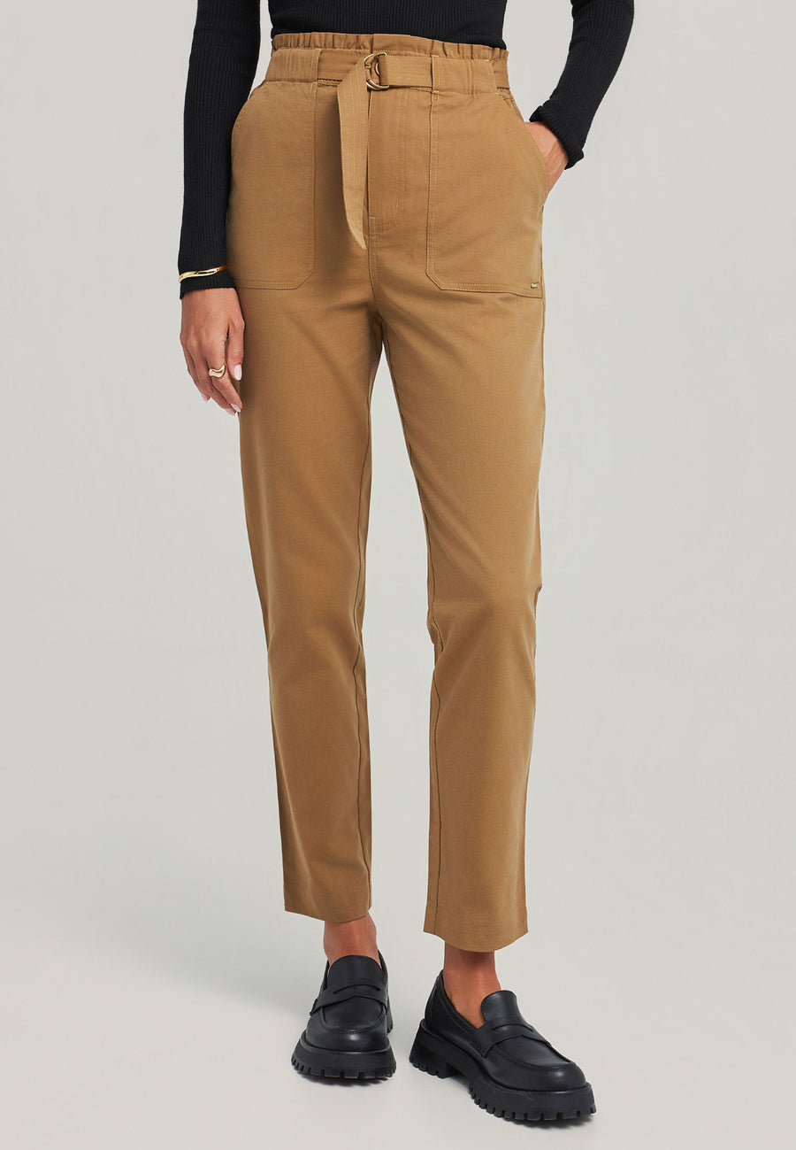 Pantaloni lejeri din Lyocell și bumbac