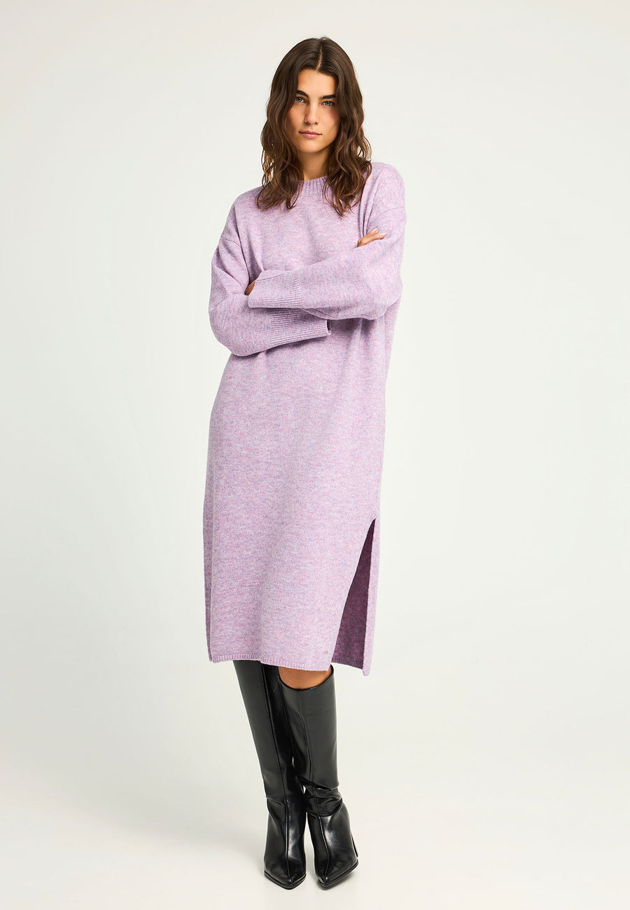 Rochie midi tricotată