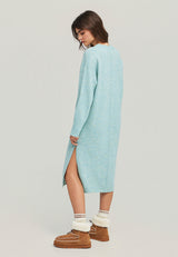 Rochie midi tricotată