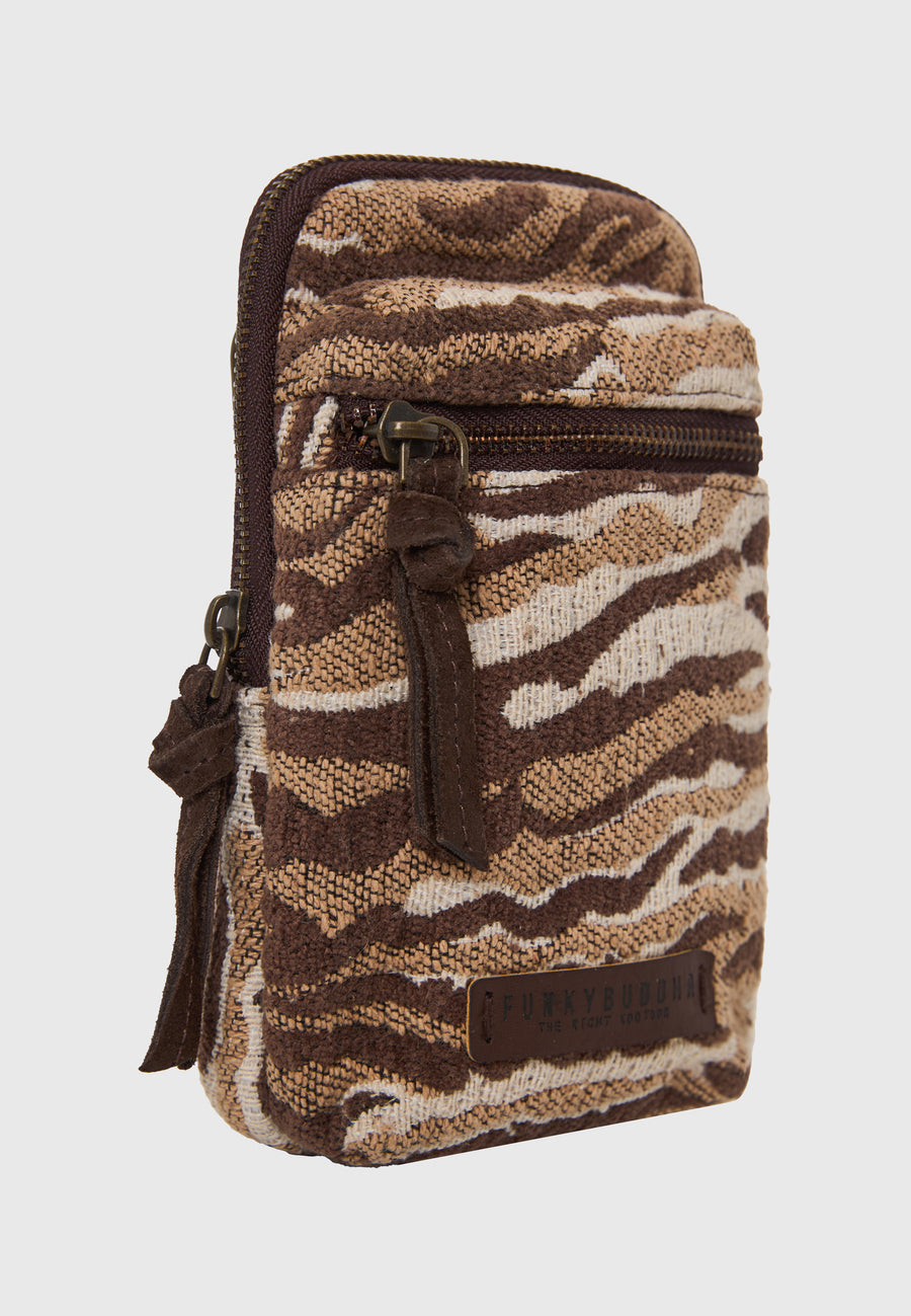 Geantă de telefon mobil pentru femei cu imprimeu animal