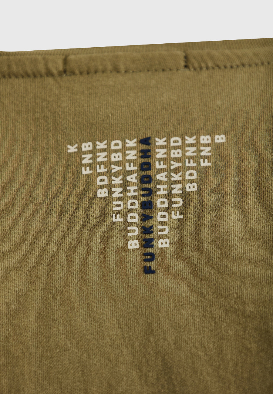 Tricou cu imprimeu pe piept - Oregano