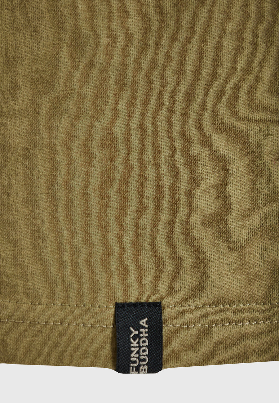 Tricou cu imprimeu pe piept - Oregano