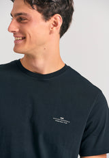 Tricou bărbătesc cu guler rotund - Esențiale