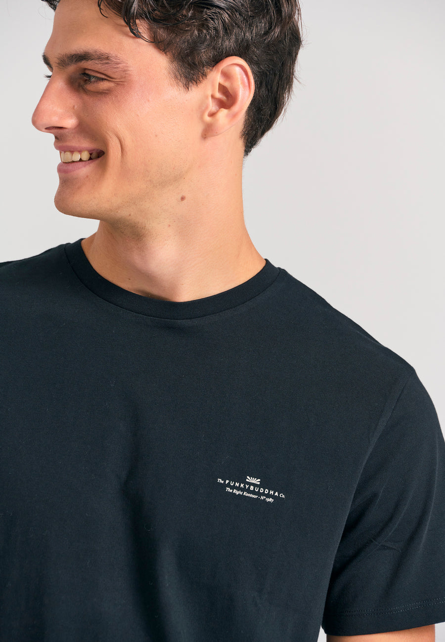 Tricou bărbătesc cu guler rotund - Esențiale