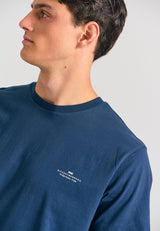 Tricou bărbătesc cu guler rotund - Esențiale