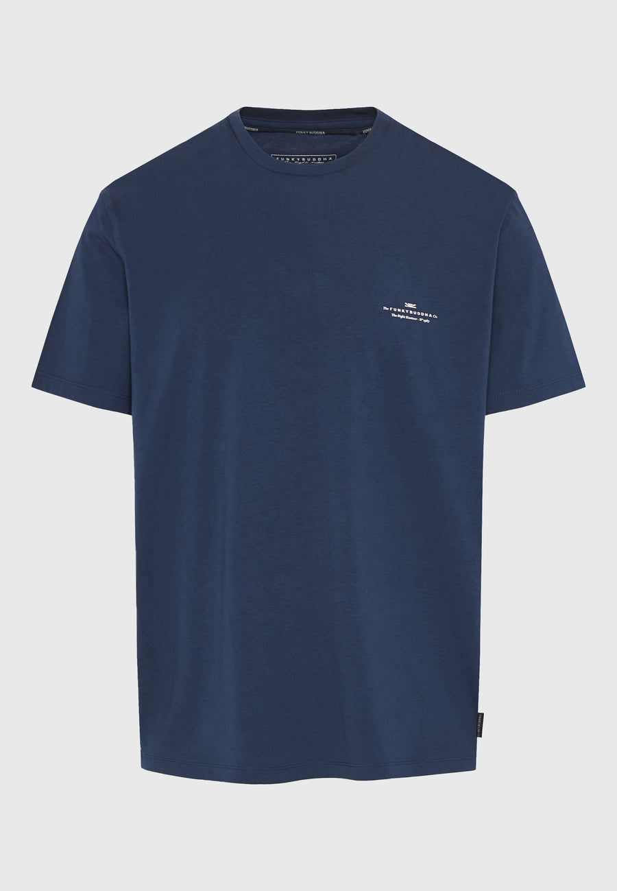 Tricou bărbătesc cu guler rotund - Esențiale