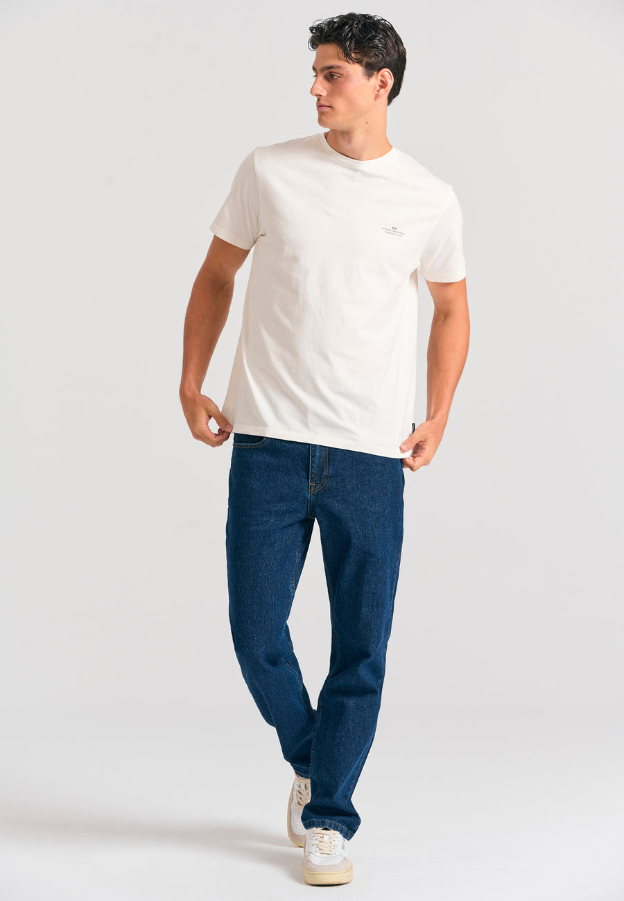 Tricou bărbătesc cu guler rotund - Esențiale