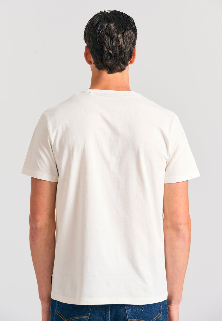 Tricou bărbătesc cu guler rotund - Esențiale