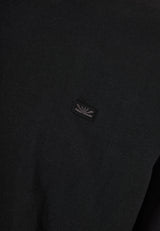 Tricou cu mânecă lungă și logo minimalist