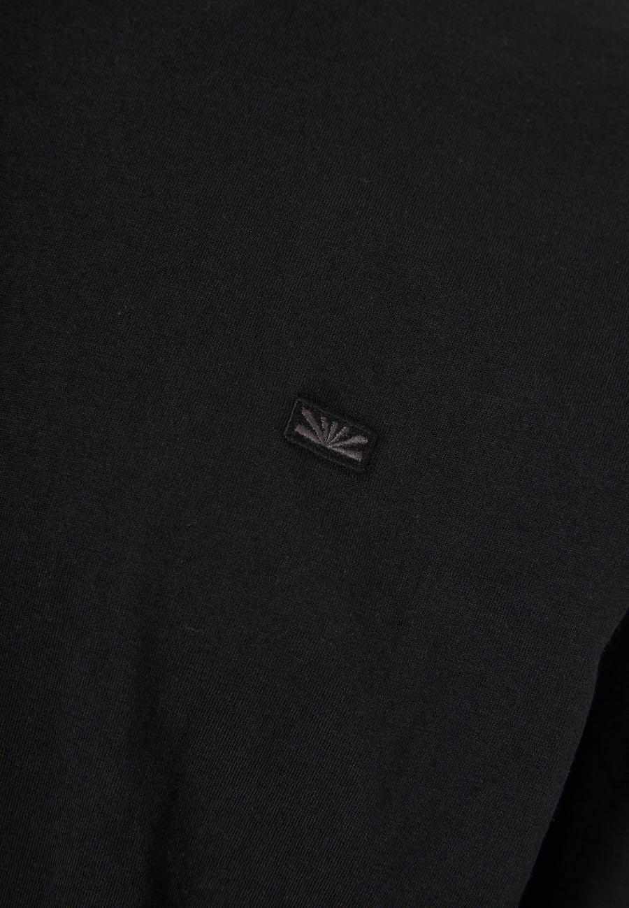 Tricou cu mânecă lungă și logo minimalist