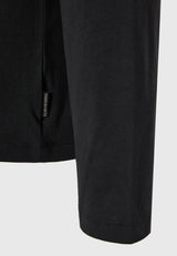 Tricou cu mânecă lungă și logo minimalist