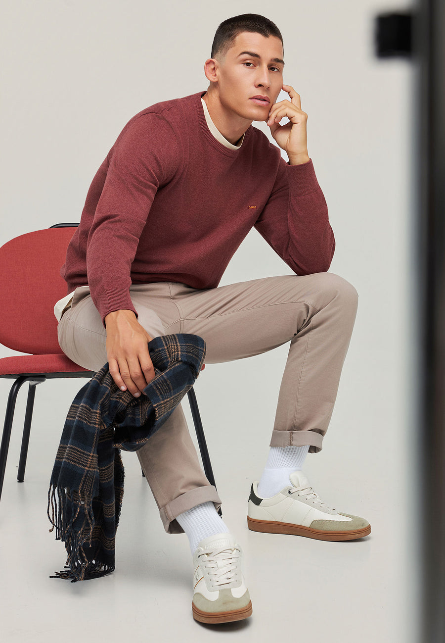 Men's crew neck sweater - The essentials