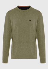 Pulover cu guler rotund pentru bărbați - Esențiale