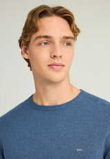 Pulover cu guler rotund pentru bărbați - Esențiale