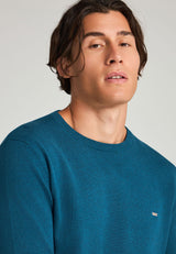 Pulover cu guler rotund pentru bărbați - Esențiale