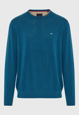 Pulover cu guler rotund pentru bărbați - Esențiale