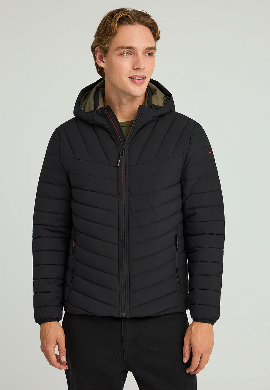 Jachetă casual bărbătească cu căptușeală matlasată