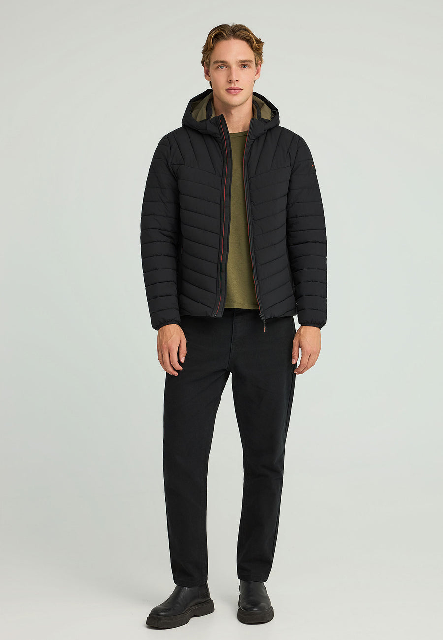 Jachetă casual bărbătească cu căptușeală matlasată