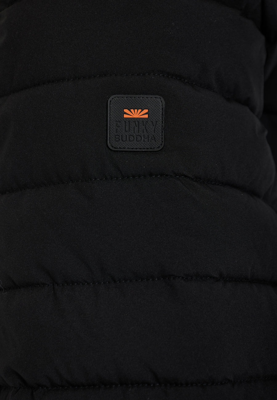 Jachetă casual bărbătească cu căptușeală matlasată