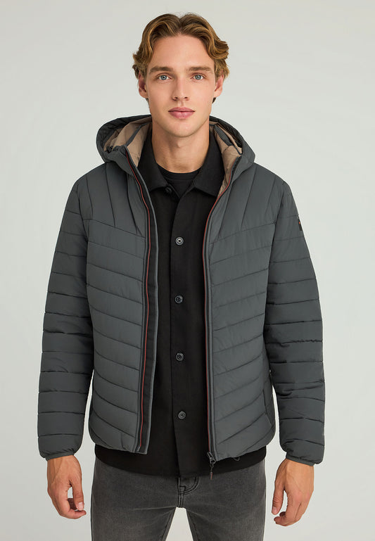 Jachetă casual bărbătească cu căptușeală matlasată