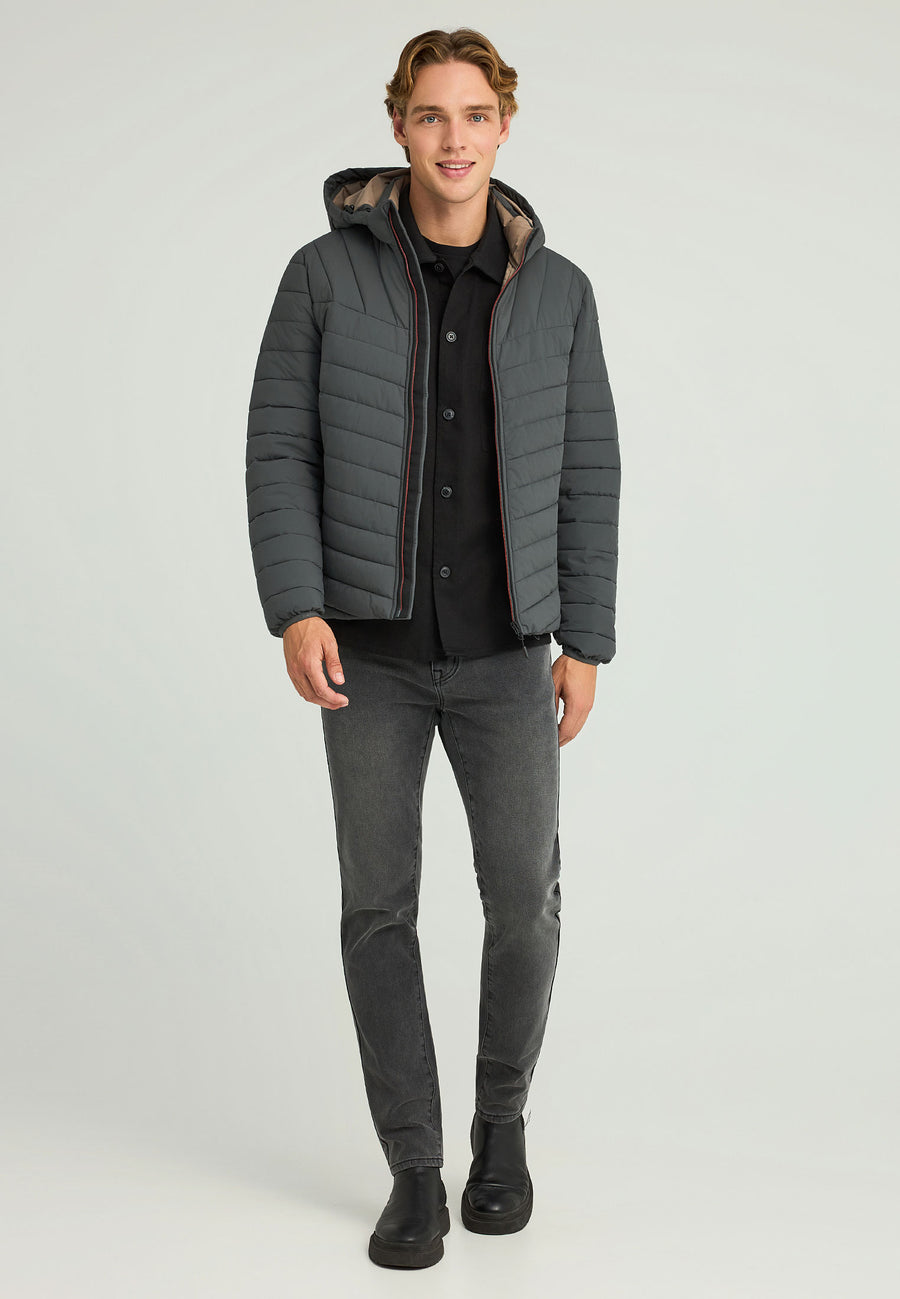 Jachetă casual bărbătească cu căptușeală matlasată