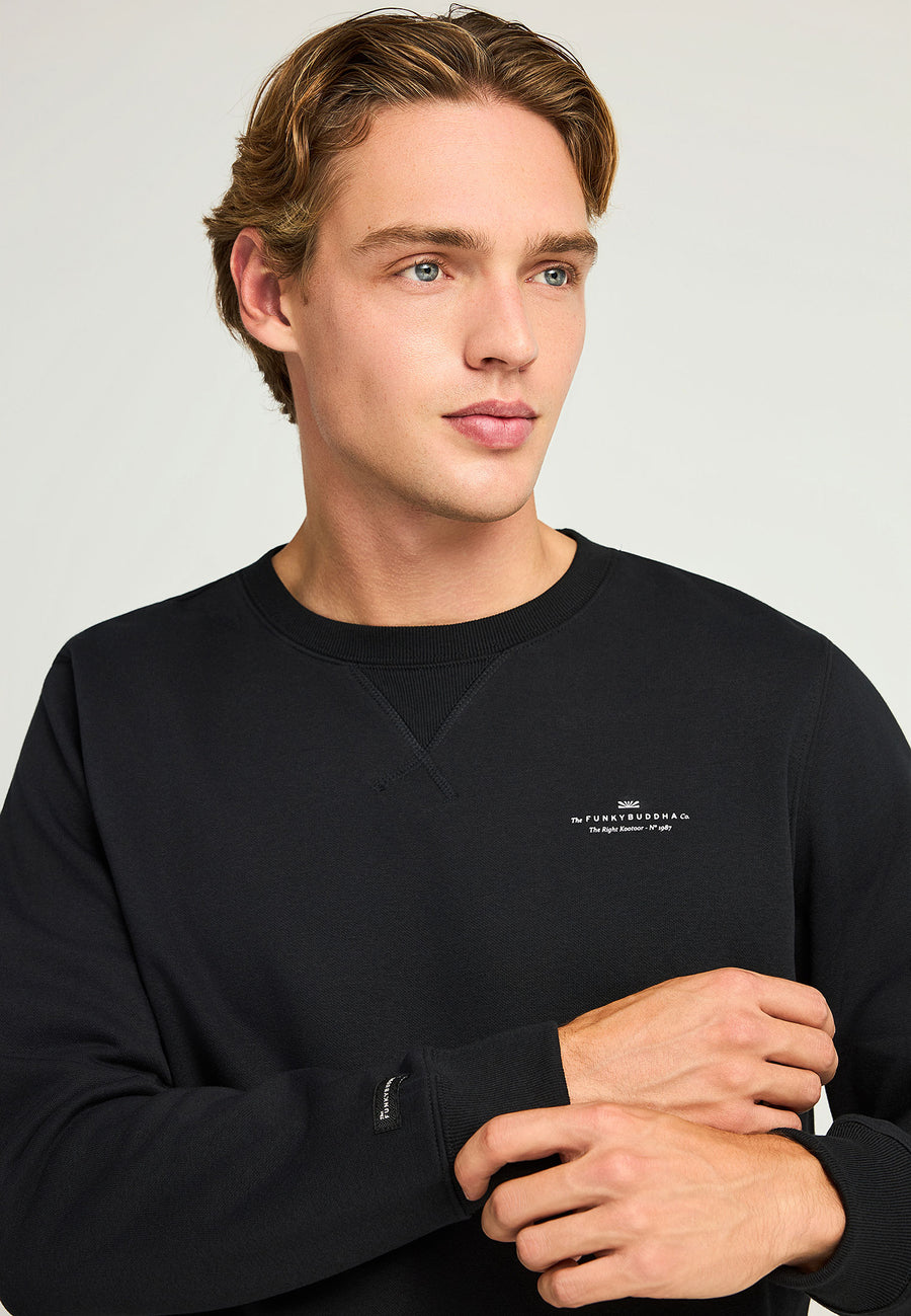 Hanorac cu guler rotund pentru bărbați - Esențiale