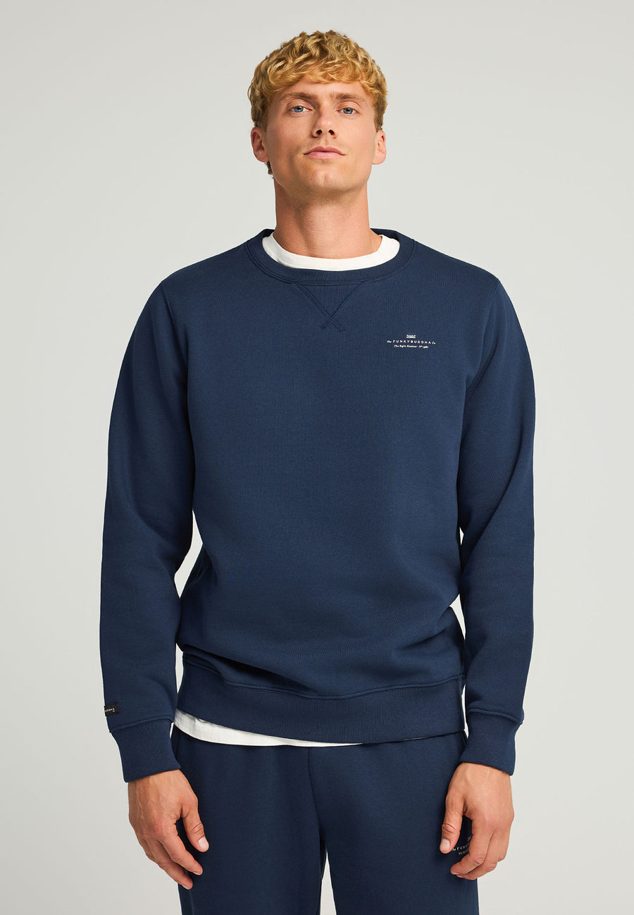 Hanorac cu guler rotund pentru bărbați - Esențiale