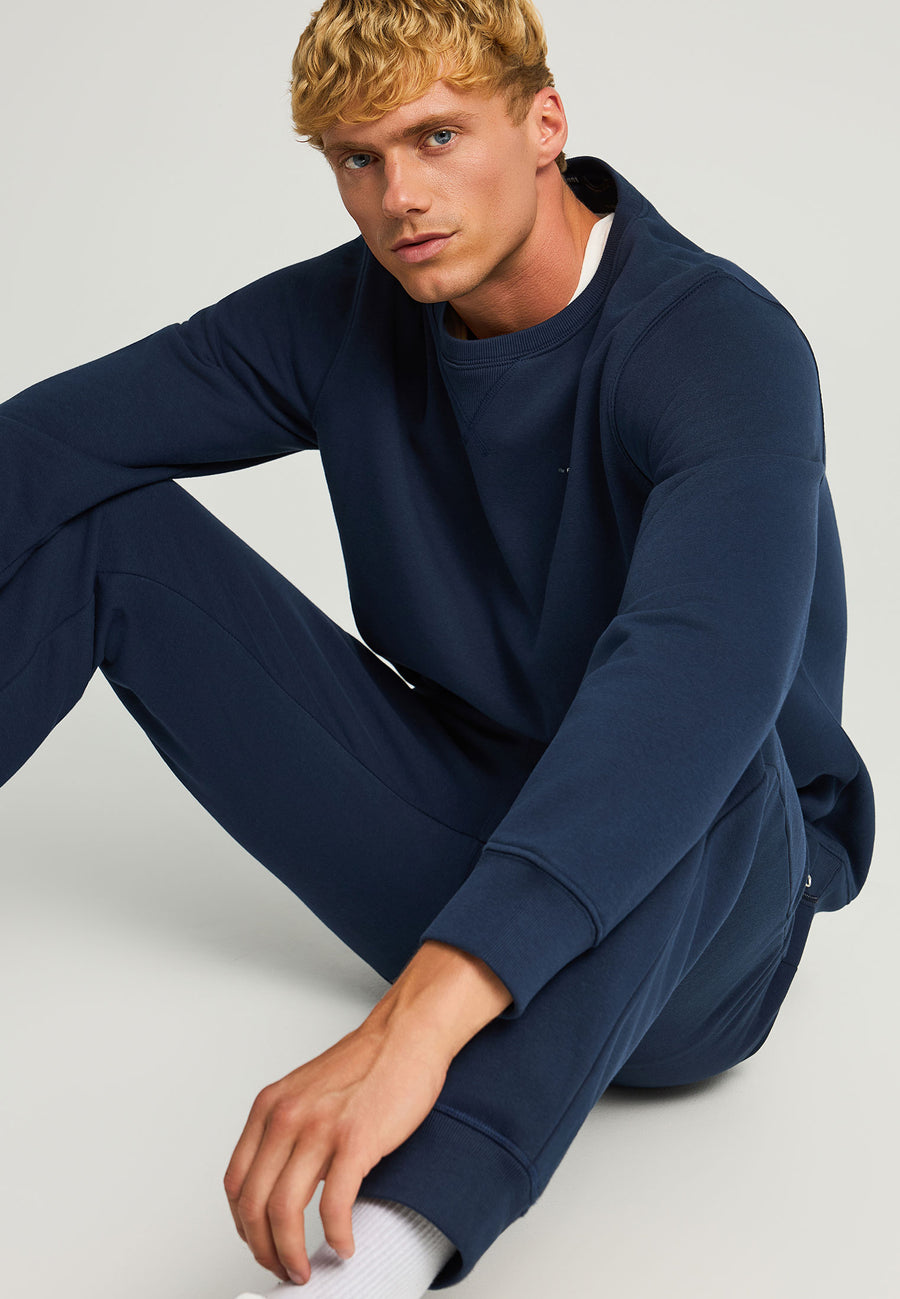 Hanorac cu guler rotund pentru bărbați - Esențiale