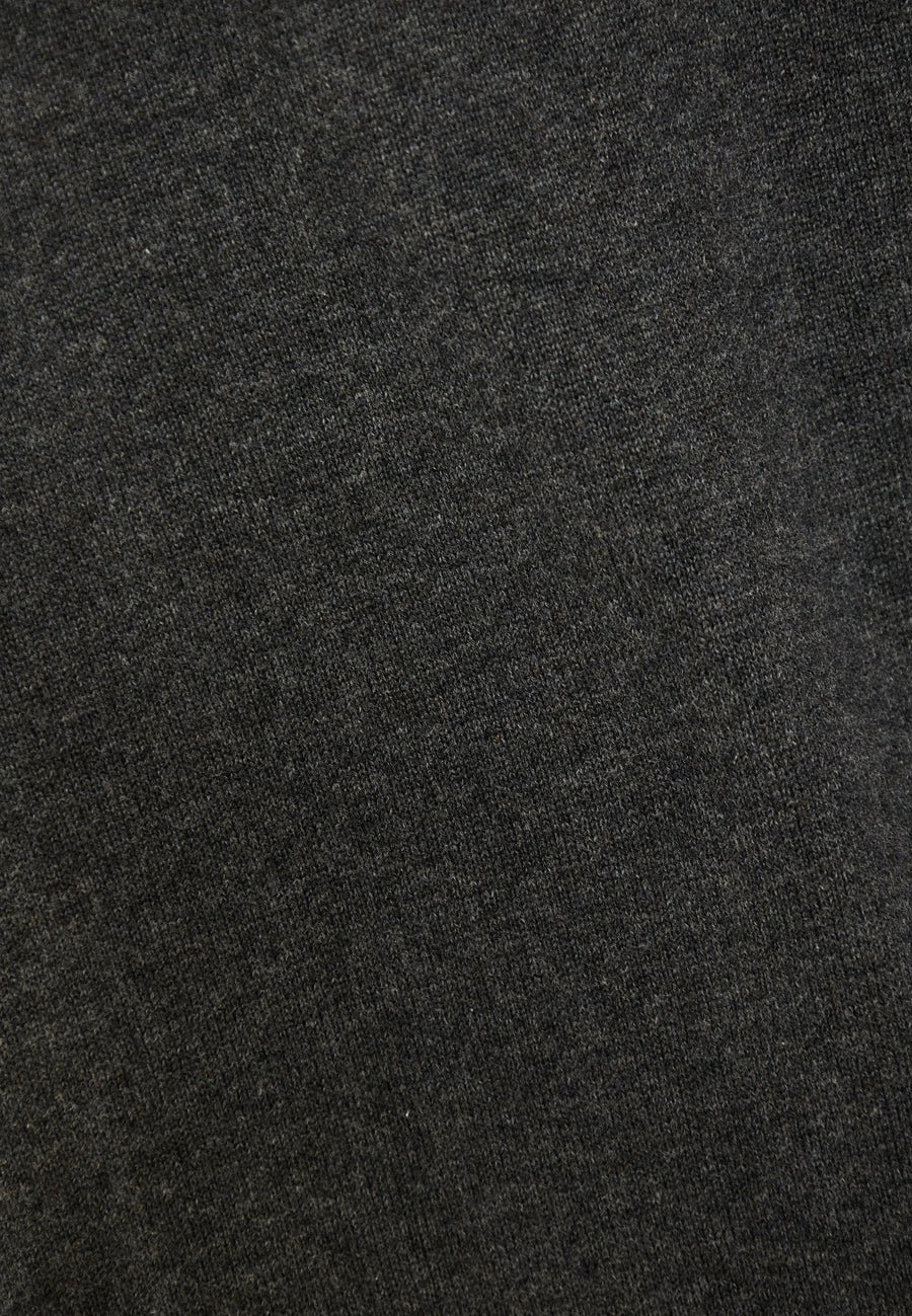 Pulover tricotat simplu cu fermoar pe jumătate pentru bărbați