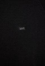 Cardigan tricotat cu fermoar pentru bărbați