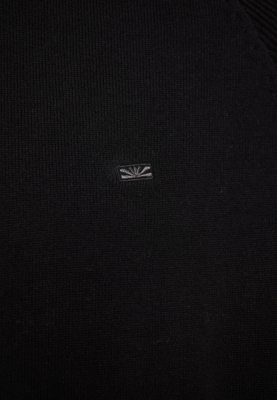 Cardigan tricotat cu fermoar pentru bărbați