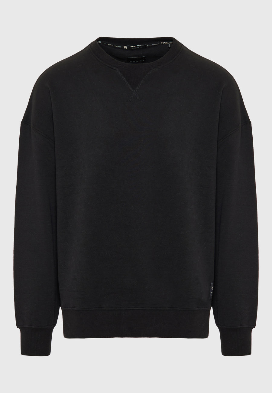 Hanorac bărbătesc cu guler rotund și simplu