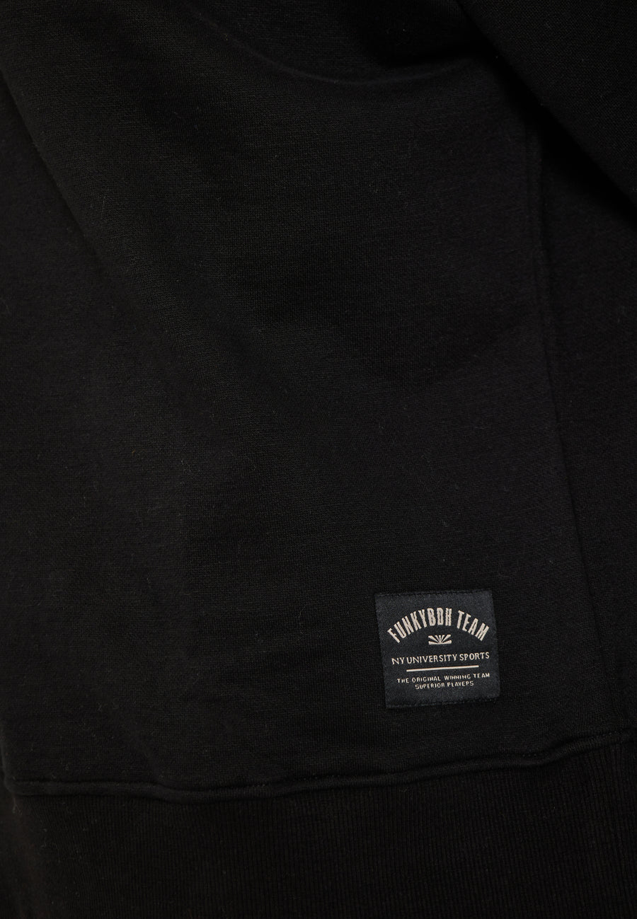 Hanorac bărbătesc cu guler rotund și simplu