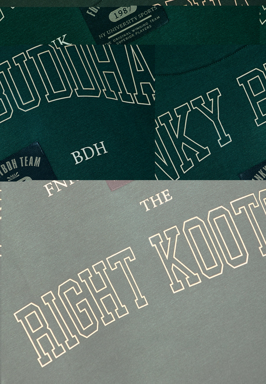 Hanorac simplu cu guler rotund pentru bărbați