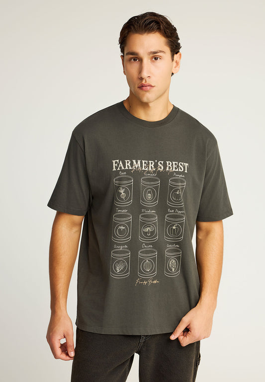 Tricou cu imprimeu frontal