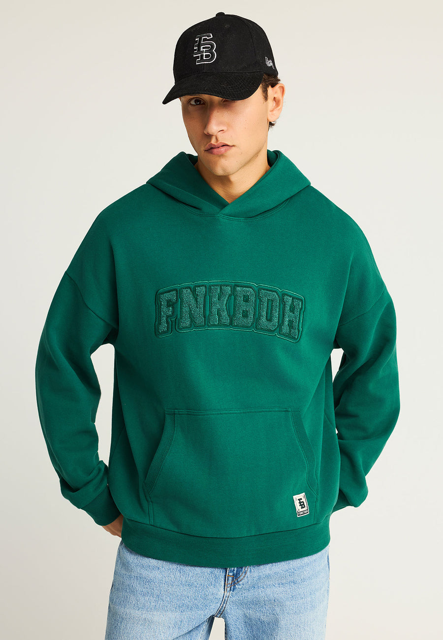 Hanorac cu imprimeu pe piept pentru bărbați