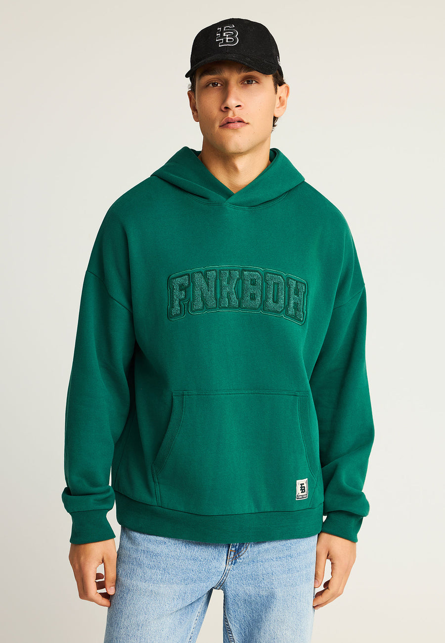 Hanorac cu imprimeu pe piept pentru bărbați