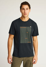 Tricou cu imprimeu Funky Buddha