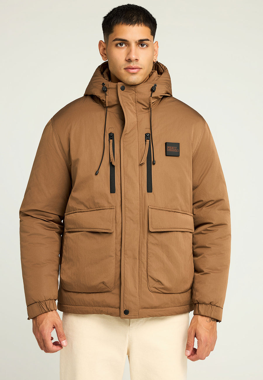 Jachetă casual bărbătească cu căptușeală matlasată