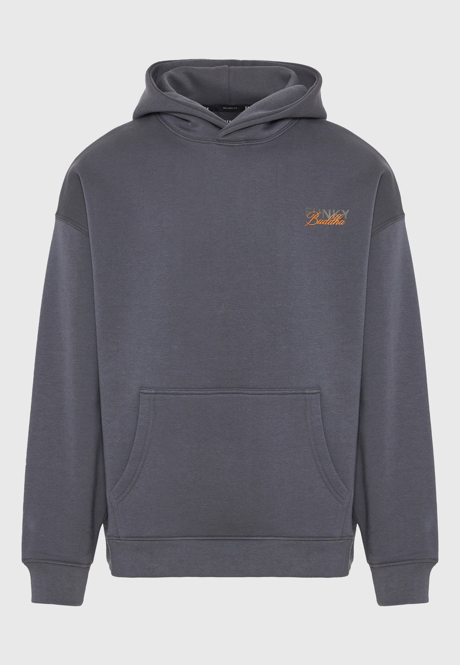 Hanorac cu imprimeu subtil pe piept