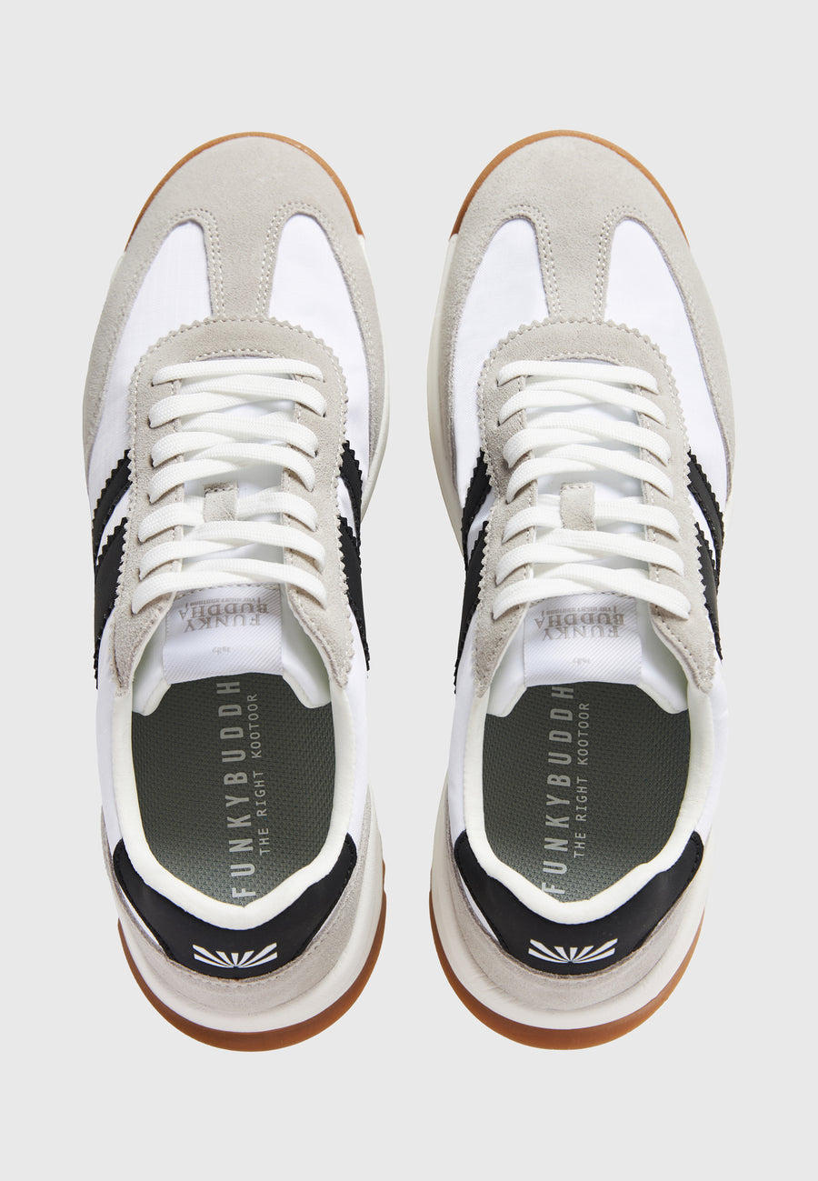 Teniși din piele întoarsă pentru bărbați