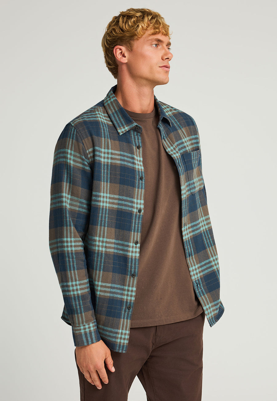Cămașă bărbătească în carouri