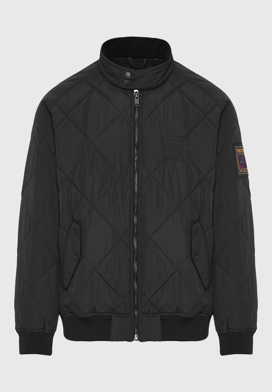 Jachetă bomber matlasată pentru bărbați